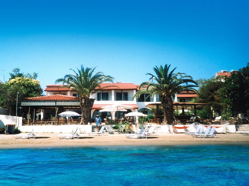 Akti Panela Beach Hotel Kávos Exterior photo