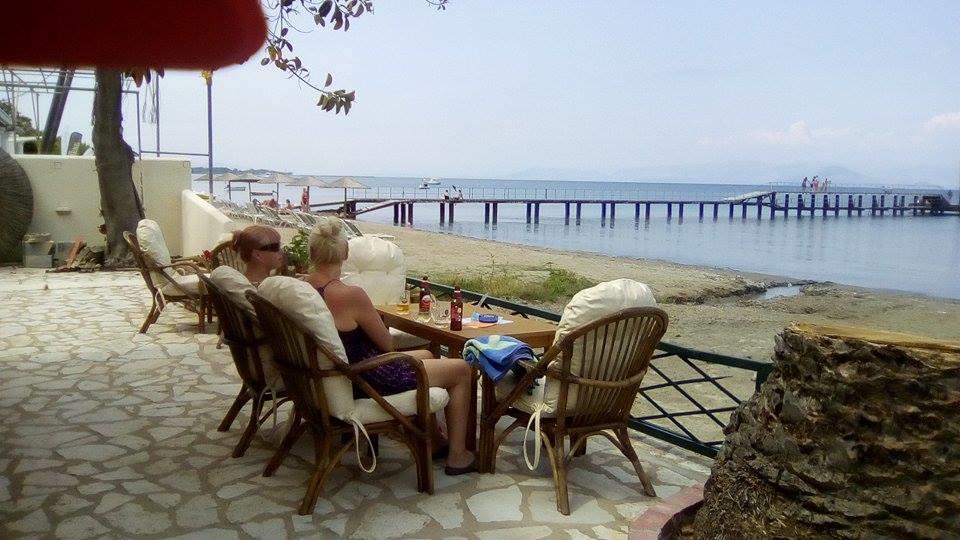Akti Panela Beach Hotel Kávos Exterior photo