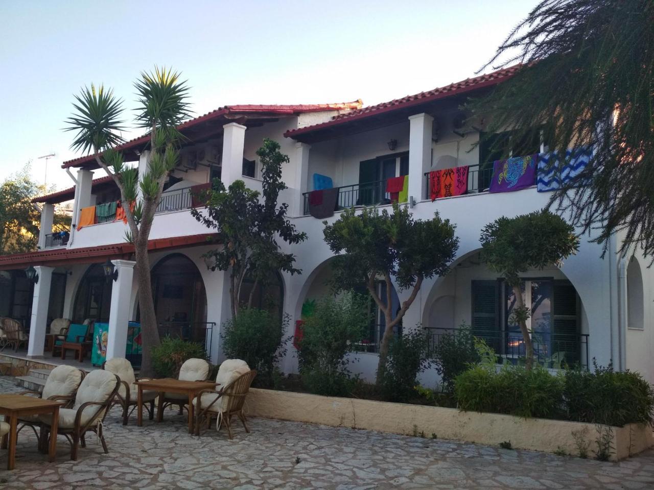 Akti Panela Beach Hotel Kávos Exterior photo